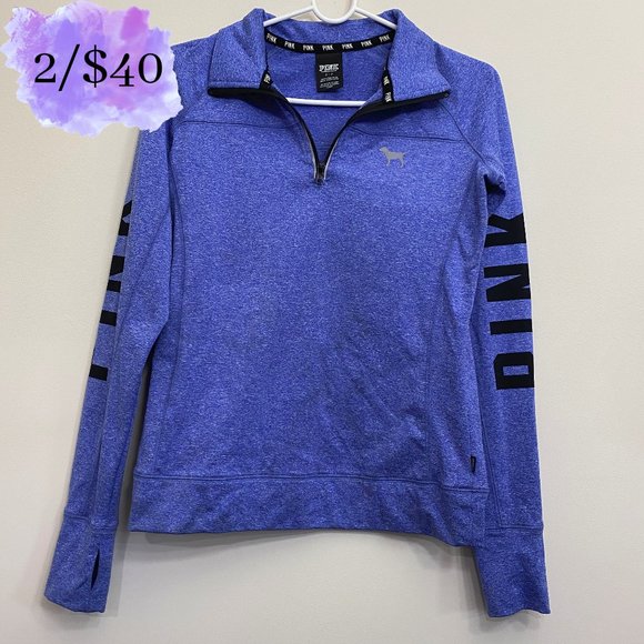 PINK Victoria's Secret Tops - Purple PINK Quarter Zip